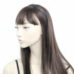 Picture of ALICEBAND WIDE BLACK SATIN
